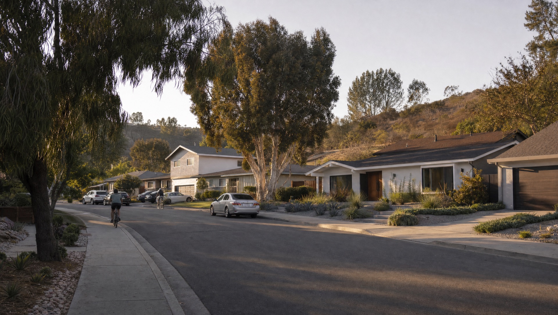 Mission Trails / Grantville residential street